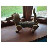 Rustic Wooden Dog