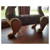 Rustic Wooden Dog