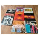 (10) Vintage LP Albums - 70s Rock