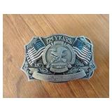 NRA 125 Years Metal Belt Buckle
