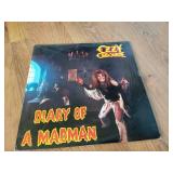 Ozzy Osbourne Lot - LP Album & Ornament