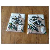 (2) Fighting Sioux Pillowcases - New