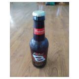Large Budweiser Dale Earnhardt Collectible Bottle