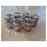 Set of (6) Vintage Coke Glasses