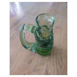 Awesome Heavy Studio Made Blown Glass Mug