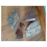 Large Rough Stone Lot – Jasper / Quartz / Lapidary Material