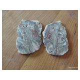 Matching Agate Slabs from Same Nodule – Lace Banded Agate Pair