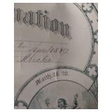 (4) Antique German Confirmation Certificates - (3) 1800s!