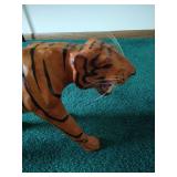 Leather Tiger Figurine