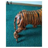 Leather Tiger Figurine