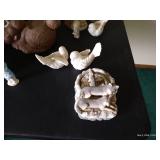 Large Figurines/Decor Lot