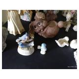 Large Figurines/Decor Lot