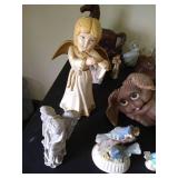 Large Figurines/Decor Lot
