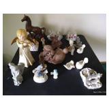 Large Figurines/Decor Lot