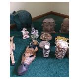 African/Asian Decor Lot
