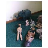 African/Asian Decor Lot