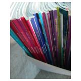 (2) Totes Cook Books & Home Magazines