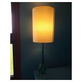 Beautiful Blue Glass Lamp