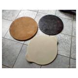 (3) Pizza Stones - (2) Pampered Chef
