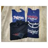 (4) New England Patriots Shirts