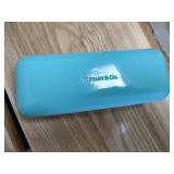 Beautiful Tiffany Glasses With Original Case & Cleaning Cloth