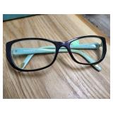 Beautiful Tiffany Glasses With Original Case & Cleaning Cloth