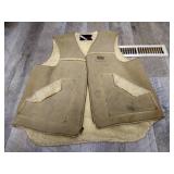 Wiman Leather Vest - Seems Like Real Wool Inside