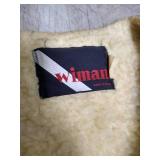 Wiman Leather Vest - Seems Like Real Wool Inside