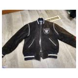 Carl Banks Leather Raiders Jacket - L