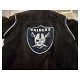 Carl Banks Leather Raiders Jacket - L