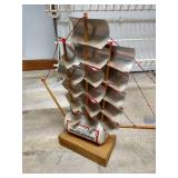 Schooner Made From Budweiser Cans