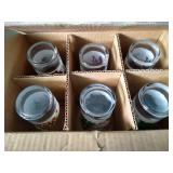 (6) Coca-Cola Christmas Glasses in Original Box