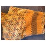 (9) Afghan Blankets - Mostly Baby/Lap Sized