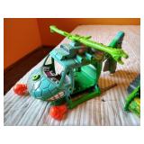 Large Vintage TMNT Lot With (4) Vehicles, Bebop, Rocksteady, Etc - AWESOME Lot!