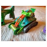 Large Vintage TMNT Lot With (4) Vehicles, Bebop, Rocksteady, Etc - AWESOME Lot!