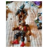 Large Vintage TMNT Lot With (4) Vehicles, Bebop, Rocksteady, Etc - AWESOME Lot!