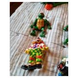 Large Vintage TMNT Lot With (4) Vehicles, Bebop, Rocksteady, Etc - AWESOME Lot!