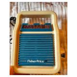 Toy Lot - Vintage Fisher Price Radio, Etc
