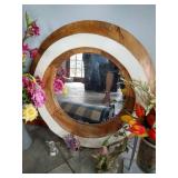 Large Pretty Decor Lot - Vases, Mirror, Etc