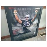 Large Signed & Framed Howie Long Picture