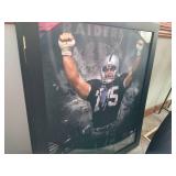 Large Signed & Framed Howie Long Picture