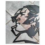 Laser Cut Fighting Sioux Metal Sign