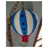 Hanging Ceramic Balloon/Clown Lamp