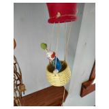 Hanging Ceramic Balloon/Clown Lamp