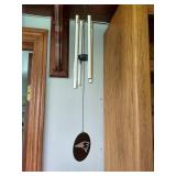 New England Patriots Lot - Windchime, Ice Box, Etc