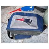 New England Patriots Lot - Windchime, Ice Box, Etc