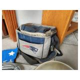 New England Patriots Lot - Windchime, Ice Box, Etc