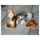 Nice Stone Lot - Carved Figures, Etc