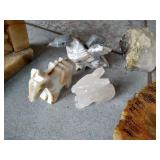 Nice Stone Lot - Carved Figures, Etc