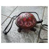 Stained Glass Turtle Lamp